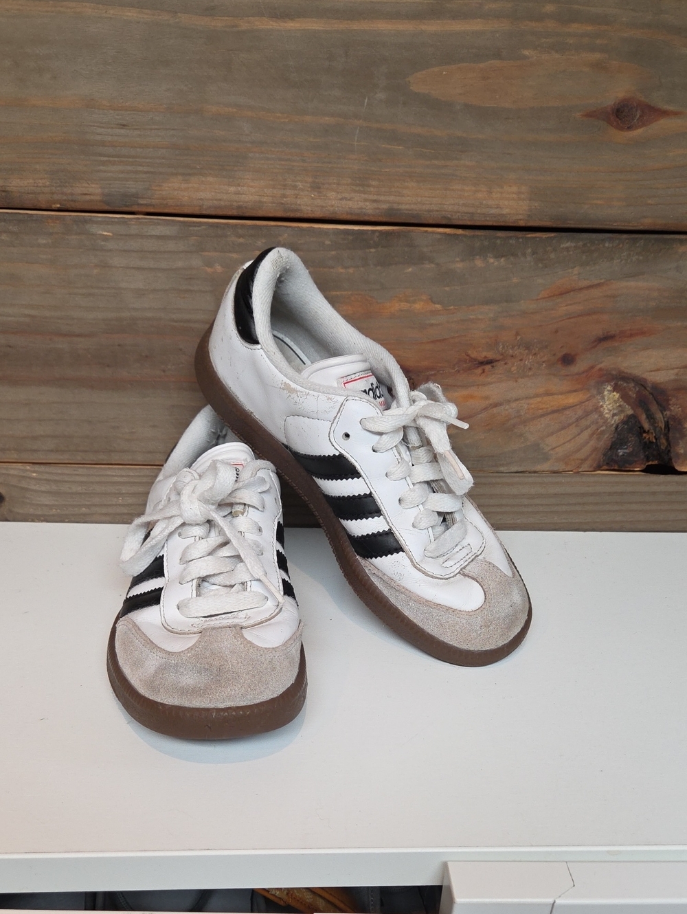 adidas White Black Sambas